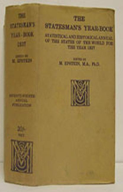 The Statesman's Year-Book : Statistical and Historical Annual of the States of the World for the Year 1937
