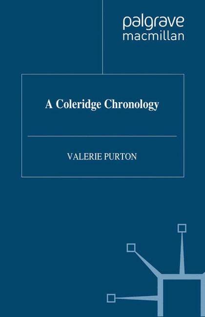 A Coleridge Chronol… - image