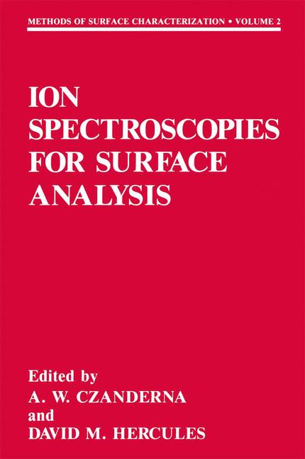 Ion Spectroscopies …