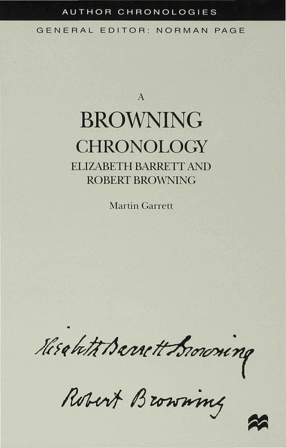 A Browning Chronolo… - image
