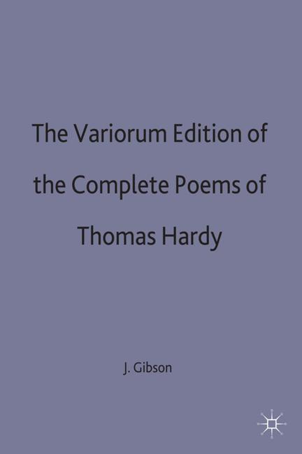 The Variorum Editio…