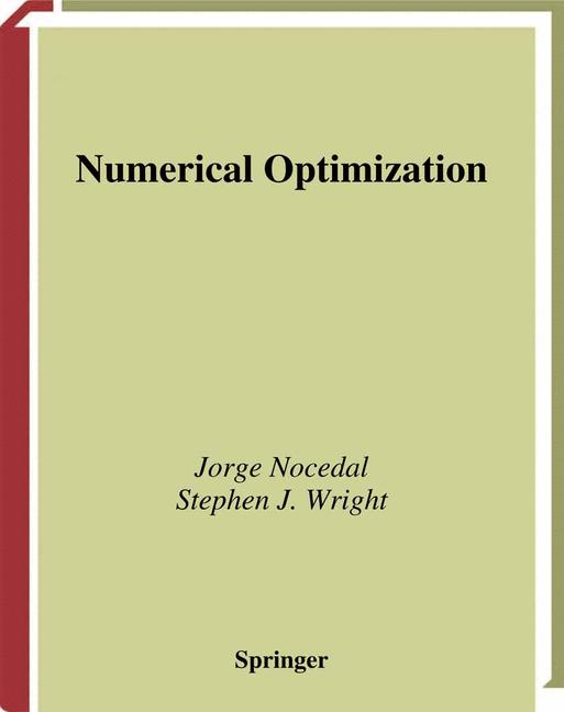 Numerical Optimization