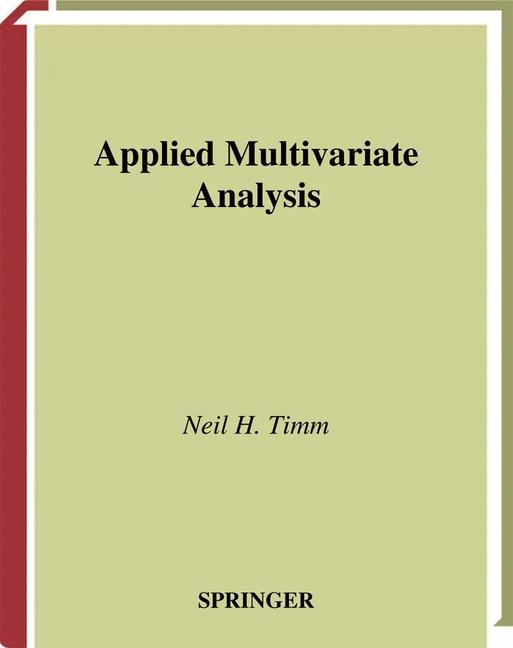 Applied Multivariat…