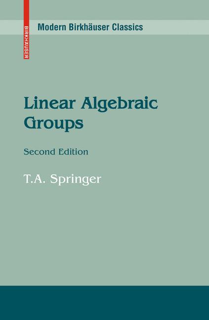 Linear Algebraic Gr… - image