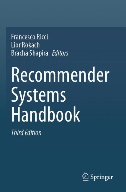 ISBN 9781071621998 product image for Recommender Systems Handbook | upcitemdb.com
