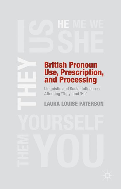 British Pronoun Use, Prescription, and Processing : Linguistic and Social Influences Affecting 'They' and 'He'