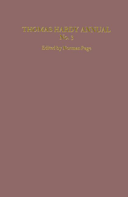 Thomas Hardy Annual… - image
