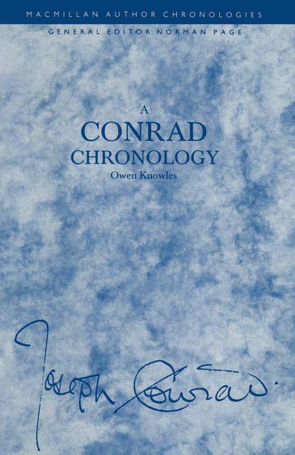A Conrad Chronology - image
