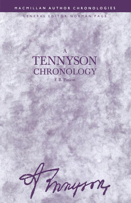 A Tennyson Chronolo… - image