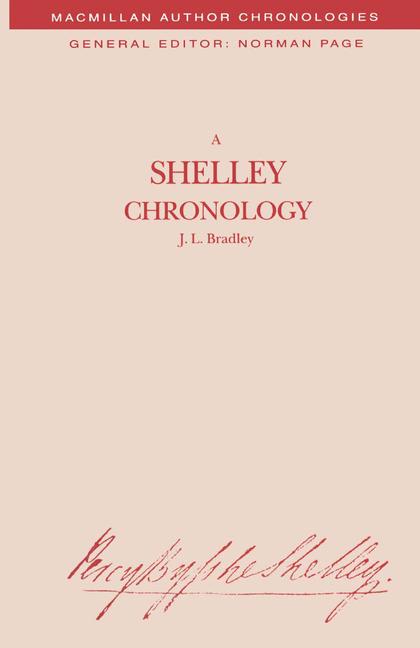 A Shelley Chronology - image