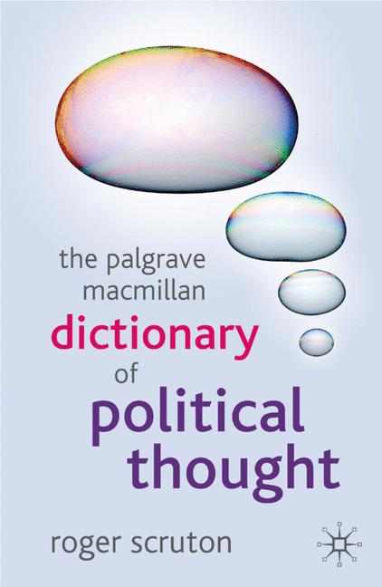 Palgrave Macmillan Uk The Palgrave Macmillan Dictionary Of Political Thought