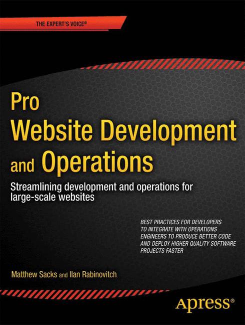 Pro Website Development and Operations : Streamlining DevOps for large-scale websites