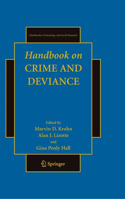 Handbook On Crime A… - image
