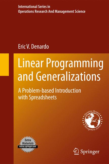Linear Programming …