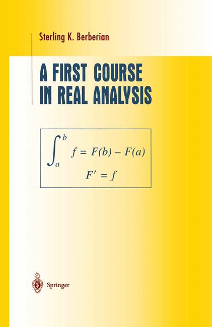 A First Course In R…