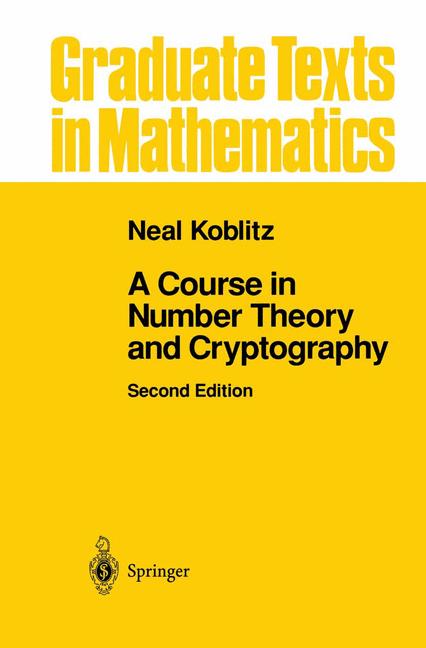 A Course In Number … - image