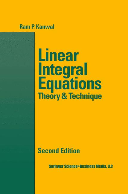 Linear Integral Equ…