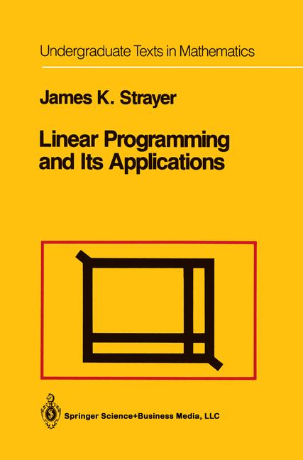 Linear Programming …