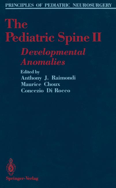 The Pediatric Spine…