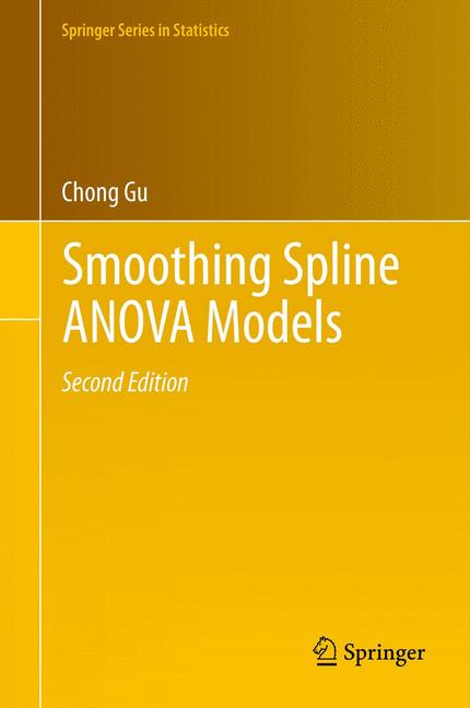 Smoothing Spline Anova Models