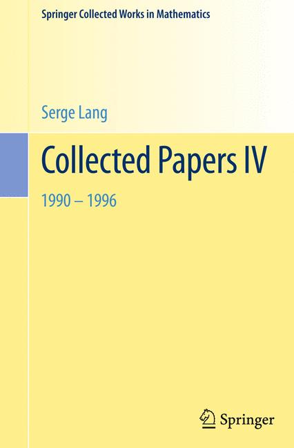 Collected Papers Iv - image