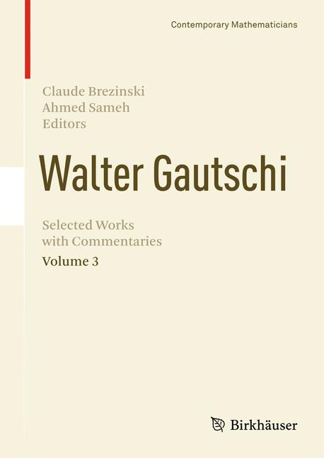 Walter Gautschi, Vo… - image