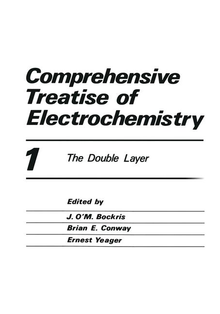 Comprehensive Treatise Of Electrochemistry