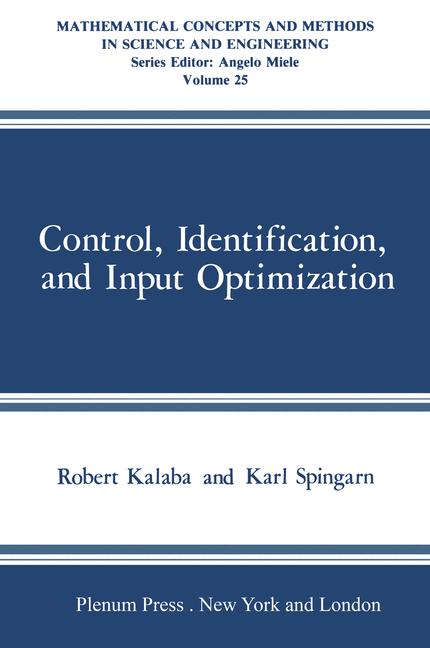 Control, Identification, and Input Optimization