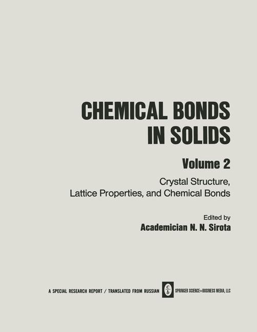 ISBN 9781468488777 product image for Chemical Bonds in Solids | upcitemdb.com