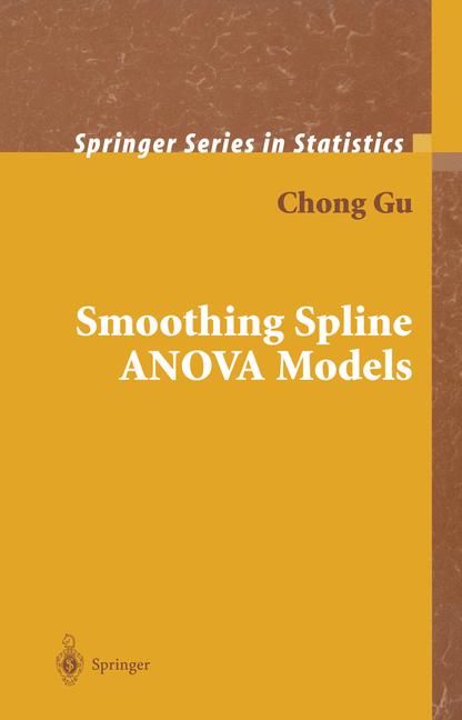 Smoothing Spline Anova Models