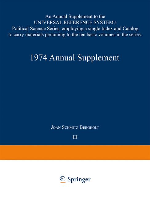 1974 Annual Supplem…