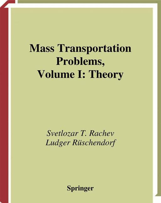 Mass Transportation Problems-image-978-1-4757-8525-8