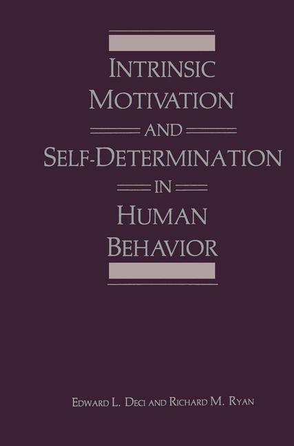 Springer Intrinsic Motivation And Self-Determination In Human Behavior