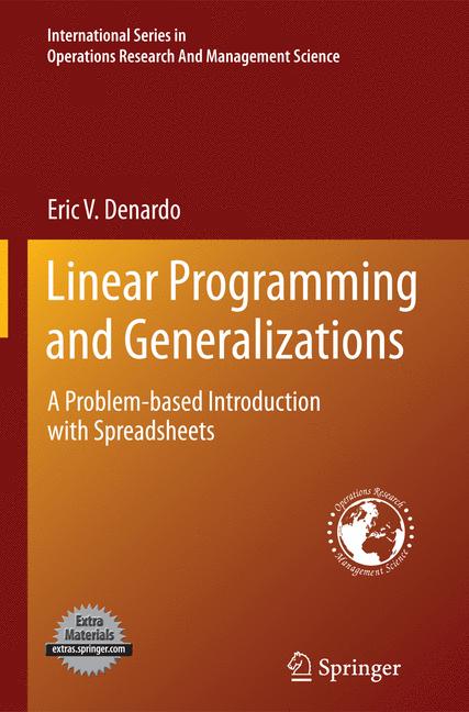 Linear Programming …