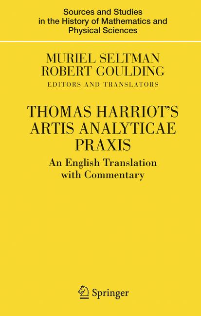 Thomas Harriot's Ar…