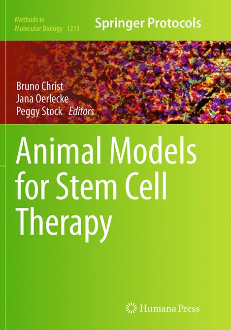 ISBN 9781493948130 product image for Animal Models for Stem Cell Therapy | upcitemdb.com
