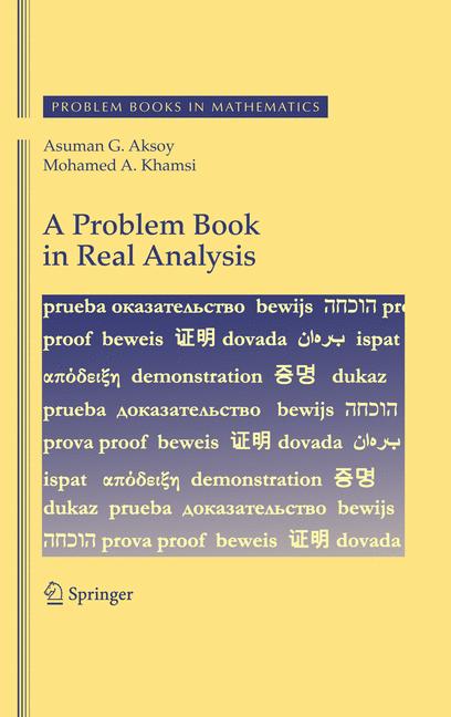 A Problem Book In R… - image