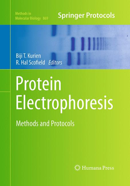 Humana Press Protein Electrophoresis