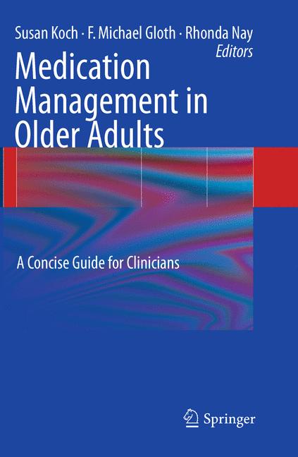 ISBN 9781603274579 product image for Medication Management in Older Adults | upcitemdb.com