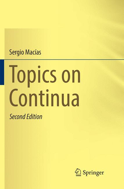 Topics On Continua
