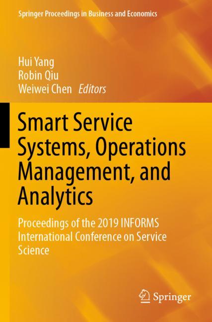 ISBN 9783030309695 product image for Smart Service Systems, Operations Management, and Analytics | upcitemdb.com