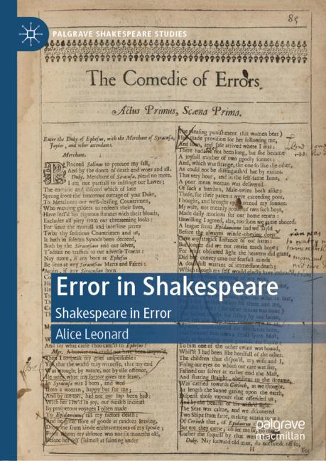 Error In Shakespeare