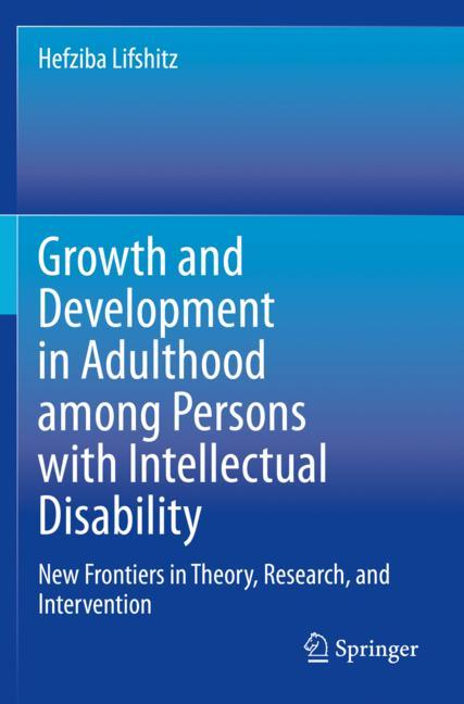 ISBN 9783030383541 product image for Growth and Development in Adulthood among Persons with Intellectual Disability | upcitemdb.com