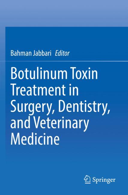 ISBN 9783030506933 product image for Botulinum Toxin Treatment in Surgery, Dentistry, and Veterinary Medicine | upcitemdb.com