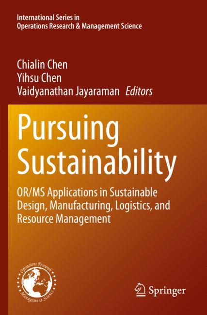 ISBN 9783030580254 product image for Pursuing Sustainability | upcitemdb.com