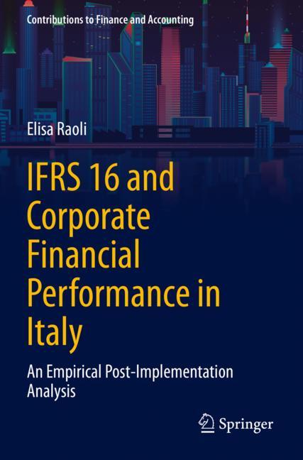 Springer Ifrs 16 And Corporate Financial Performance In Italy