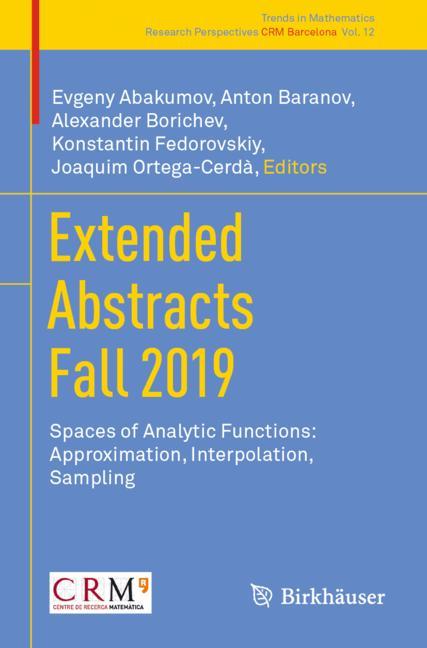 Extended Abstracts …