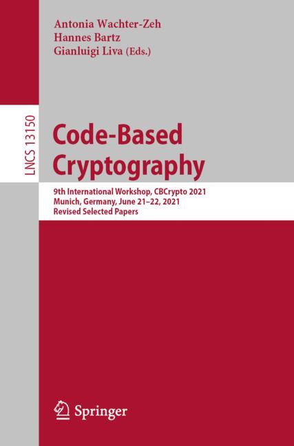 Code-Based Cryptogr…