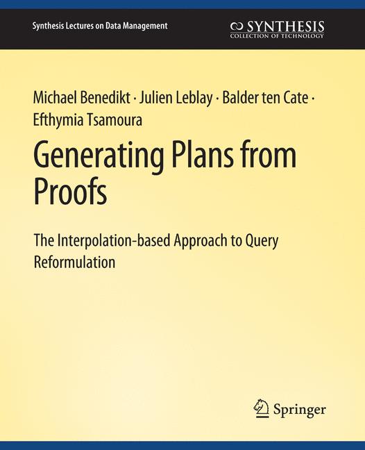 Generating Plans from Proofs