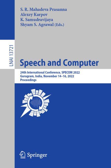 Speech And Computer